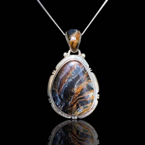 Pietersite Inlay Necklace